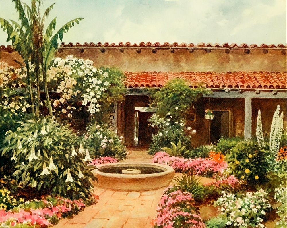 The Pation-old Spanish residence-California 1914