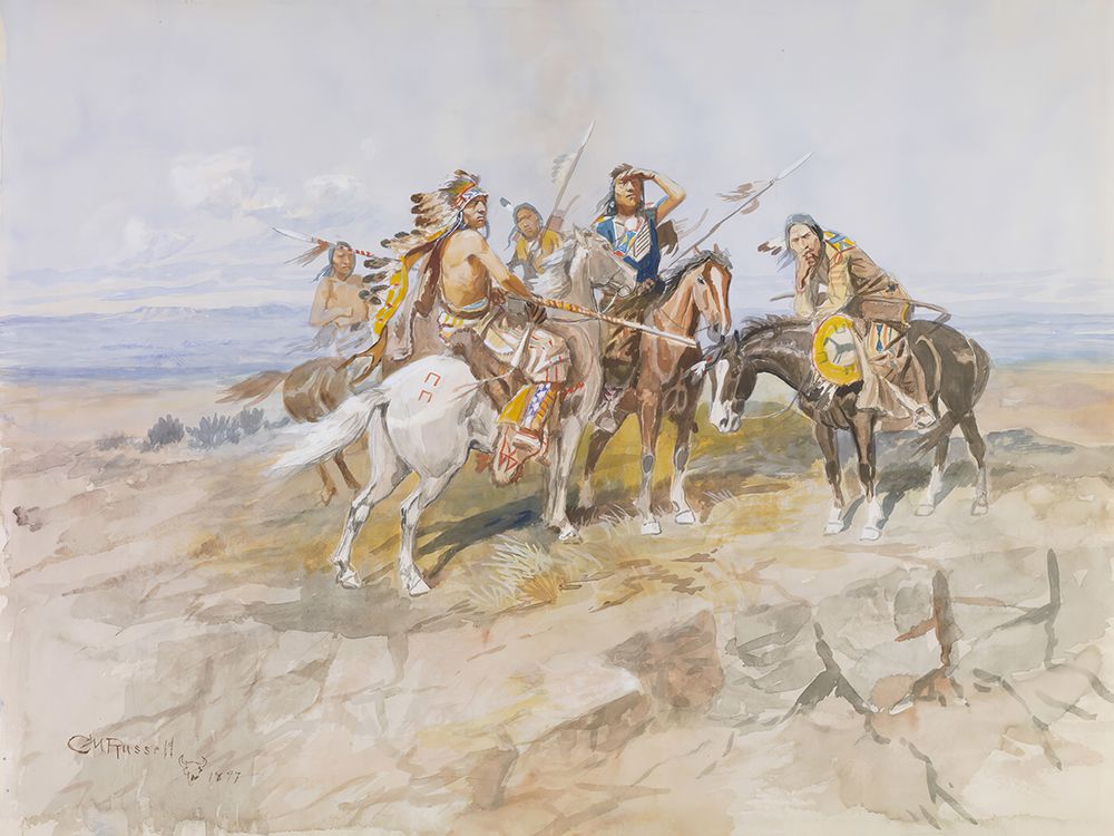 Approach of the White Men