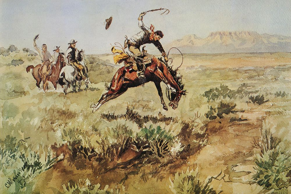 Bronco Busting