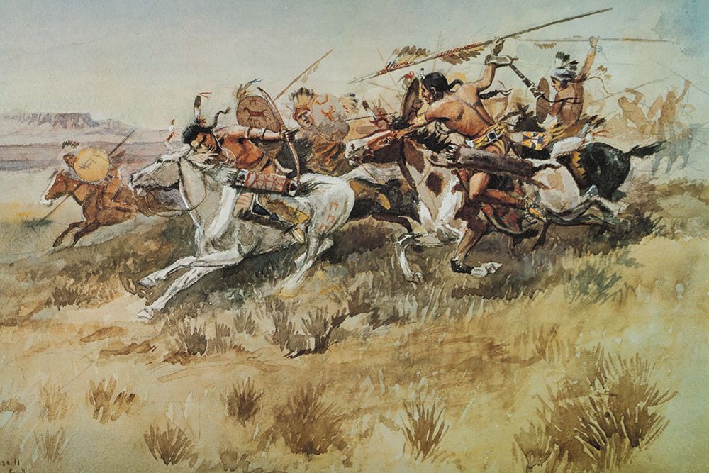 Indians Attacking