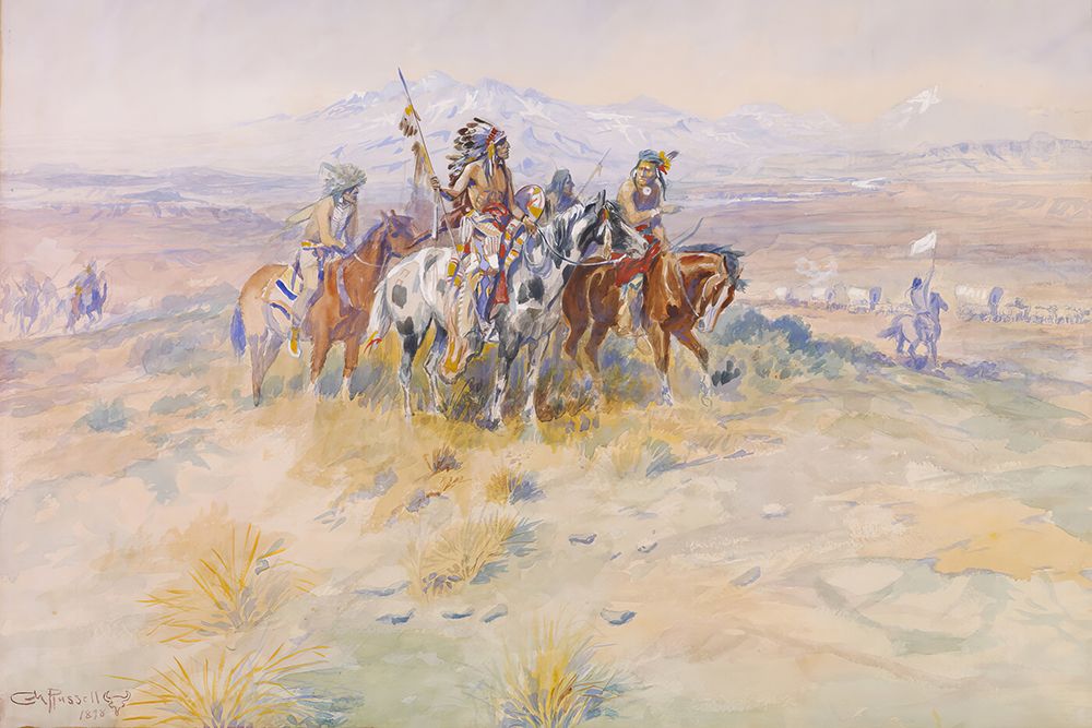 Intercepted Wagon Train
