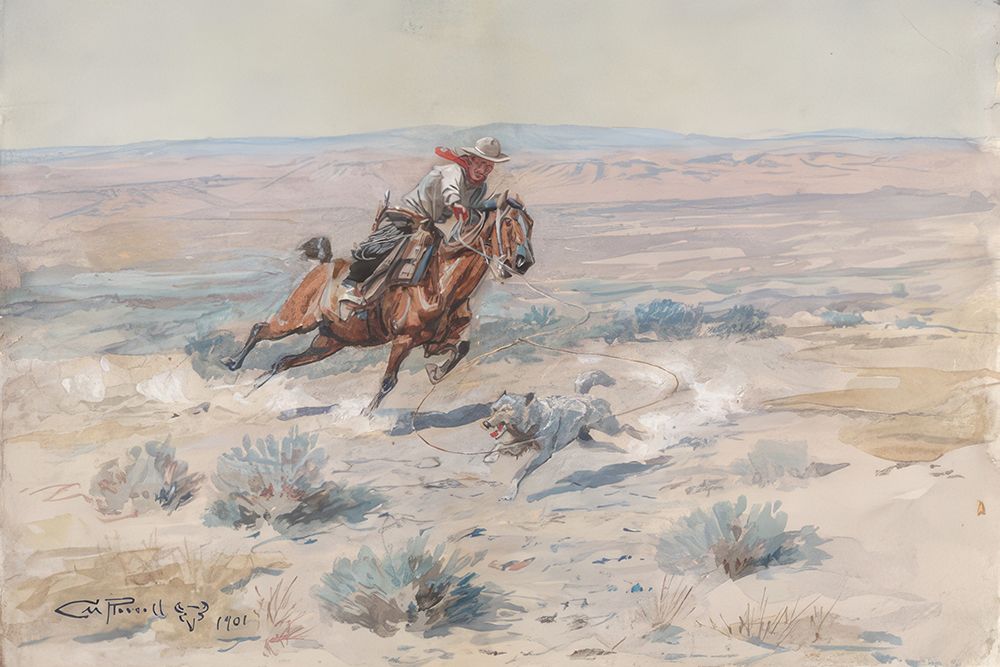 Roping a Wolf