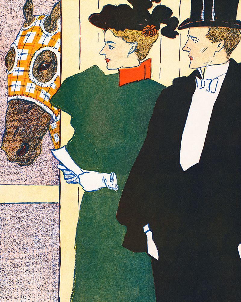Woman holding a horse racing ticket