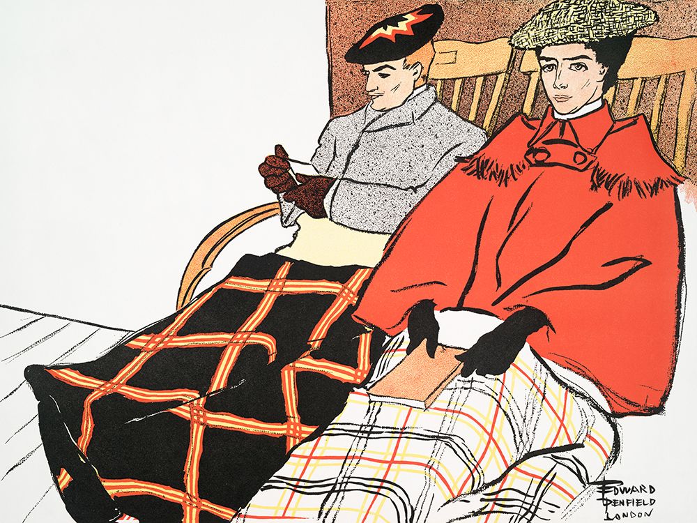 Man and Woman Sitting Together
