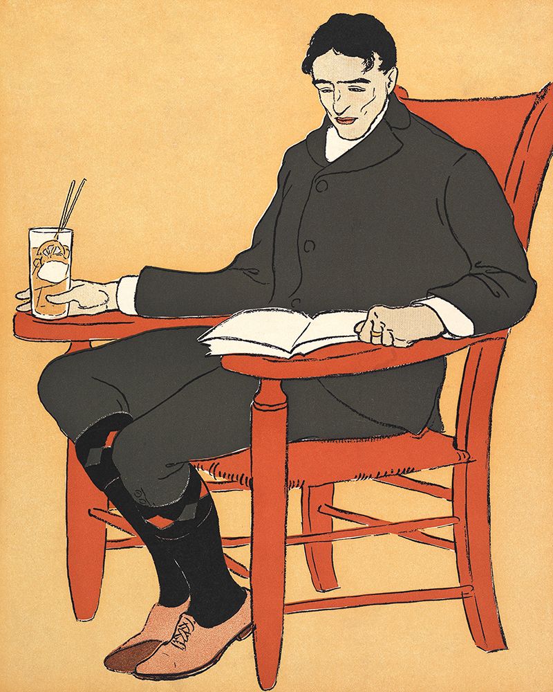 Man Sitting in a Chair