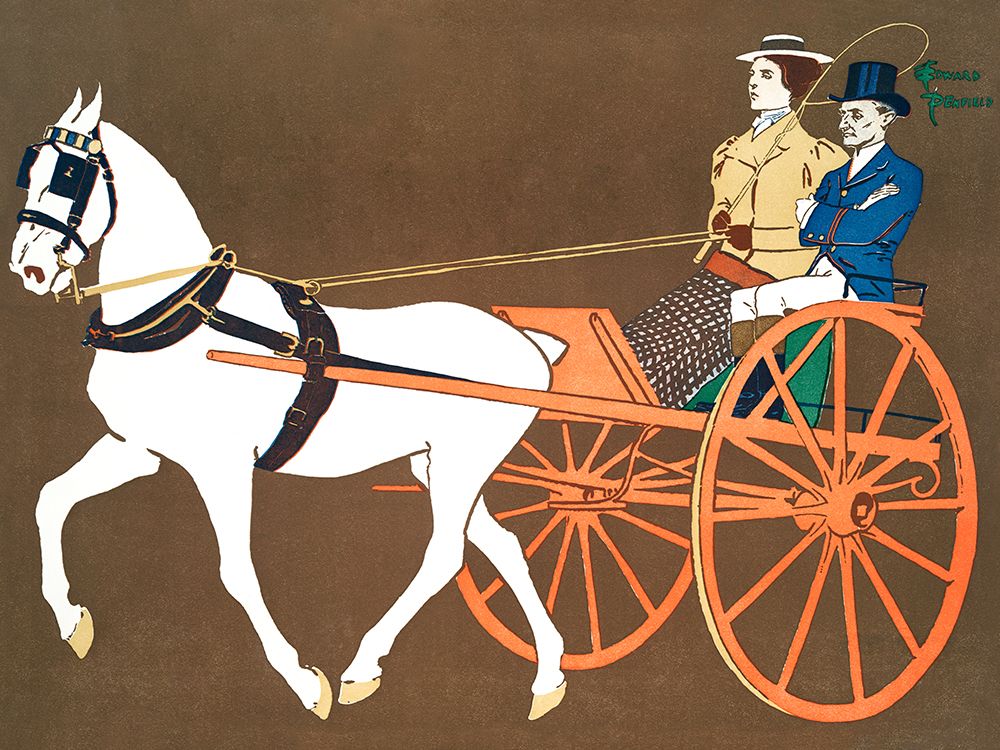 Woman in Carriage