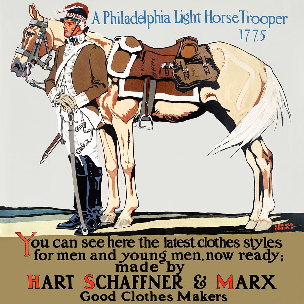 A Philadelphia Light Horse Trooper 1775