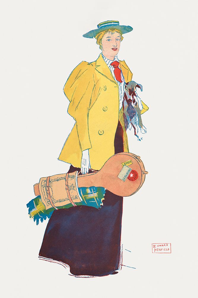 Woman holding dog and stuffs