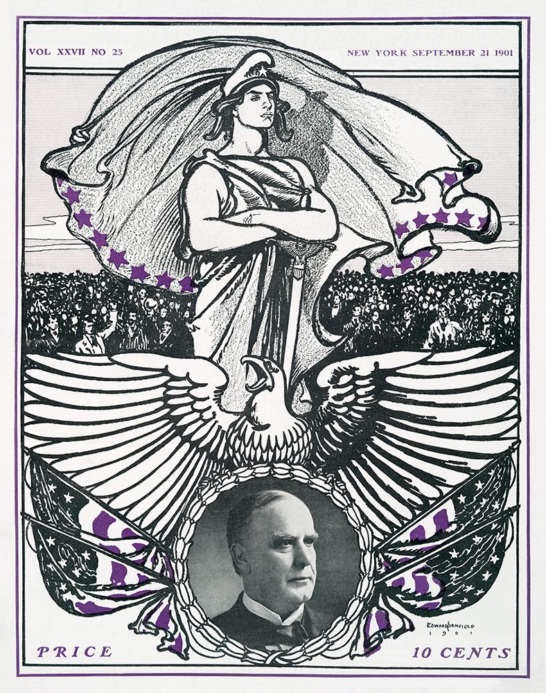 Vintage magazine cover