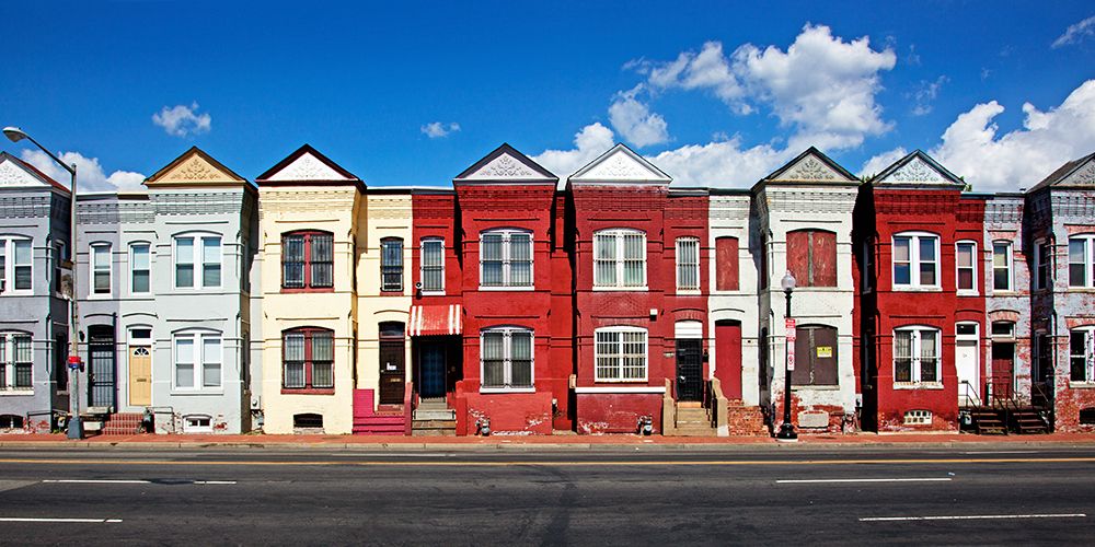 Row houses-Florida Ave. and Porter St.-NE-Washington-D.C.