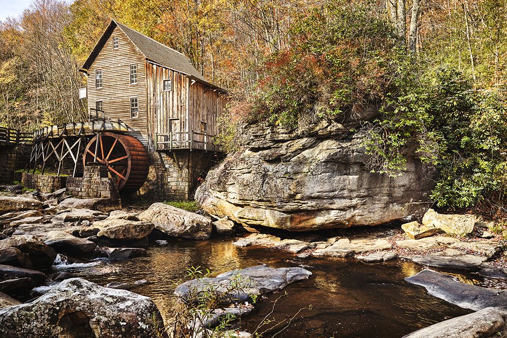 The Glade Creek Grist Mill-West Virginia-USA