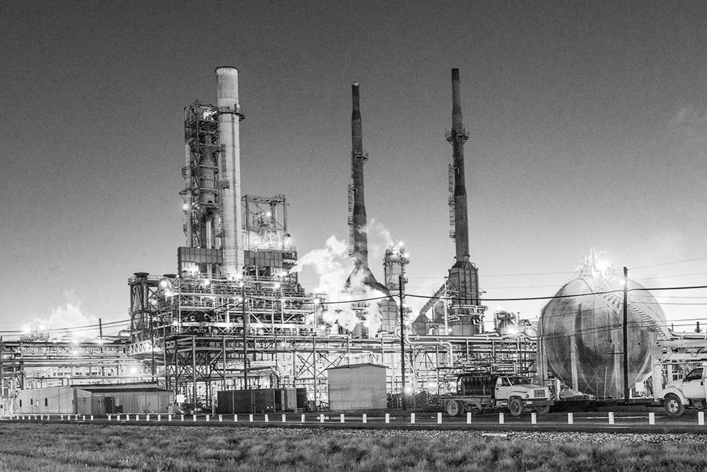 Oil refinery in Texas