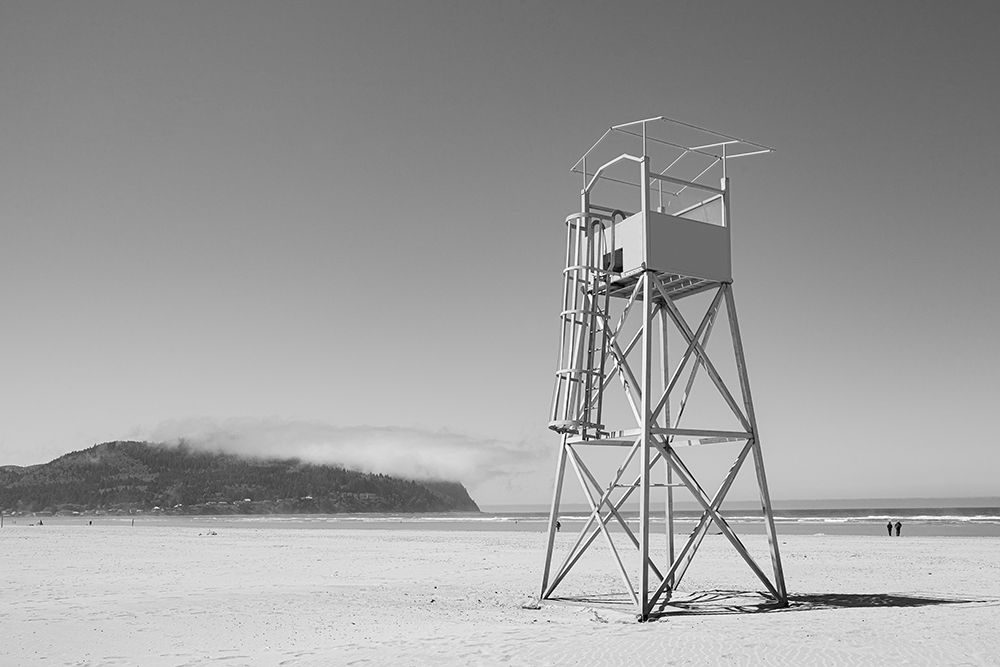 Lifeguard tower-Seaside-Oregon