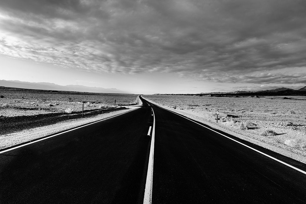 Road through Death Valley