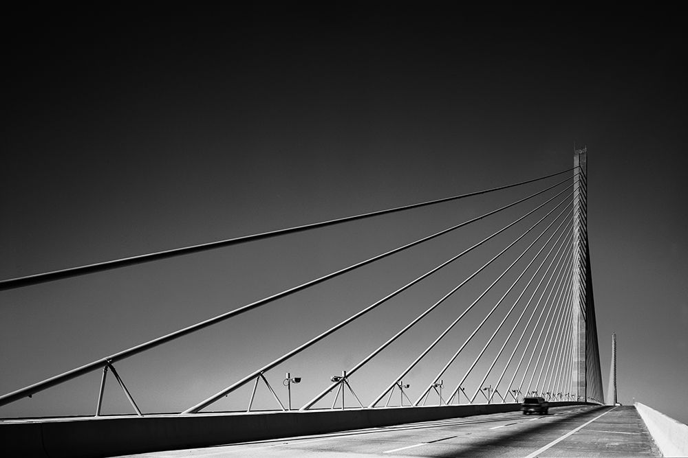 Sunshine Skyway in Tampa Bay-Florida