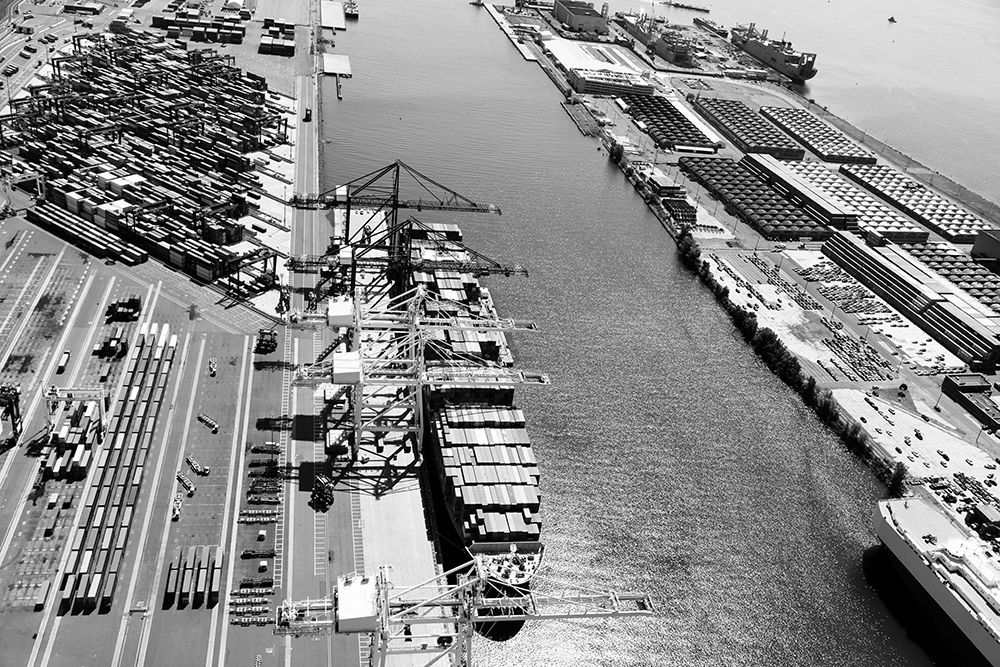 Port Terminal in Bayonne-New Jersey