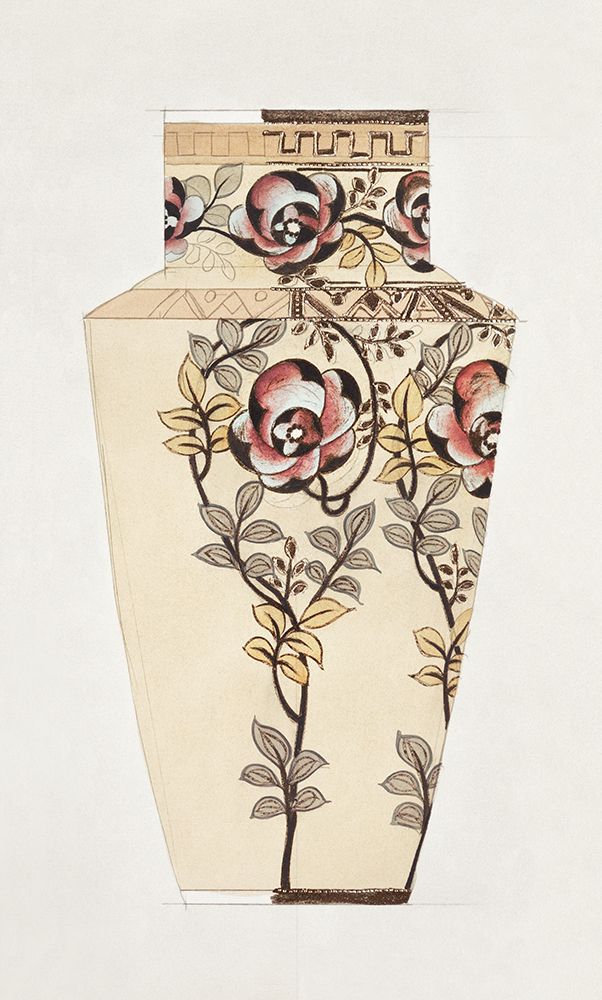 Design for a Noritake Vase I