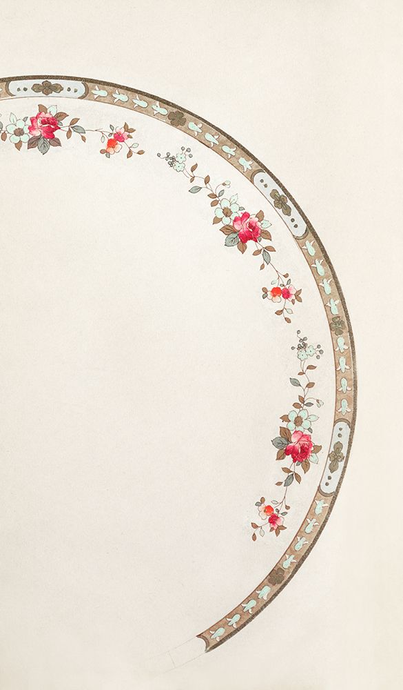 Design for a Noritake Plate III