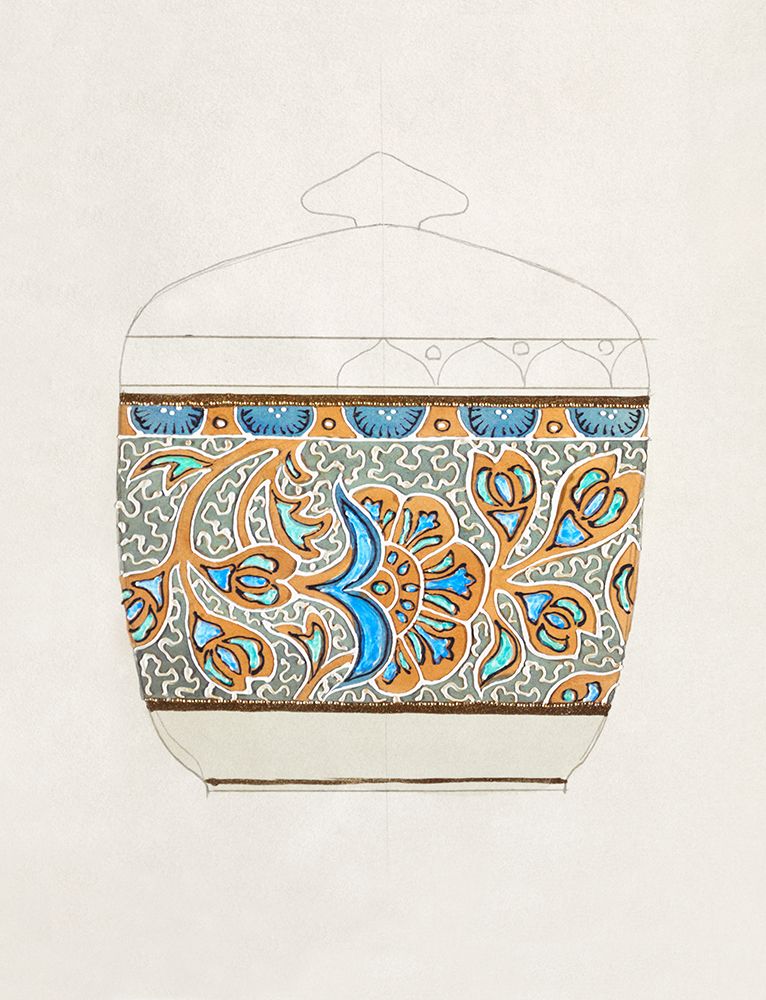 Design for a Noritake Sugar Bowl IV