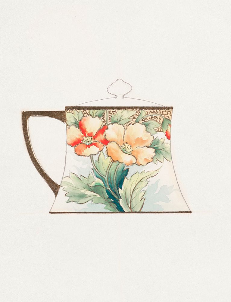 Design for a Noritake Sugar Bowl V