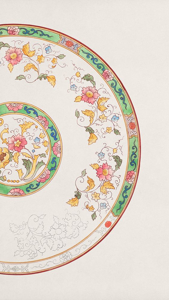 Design for a Noritake Plate VI