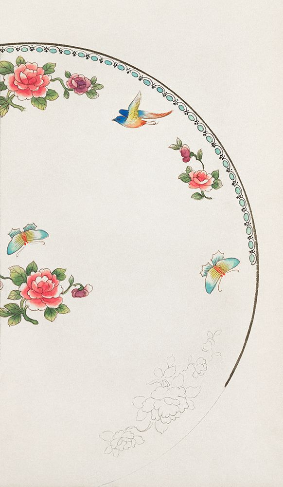 Design for a Noritake Plate XI