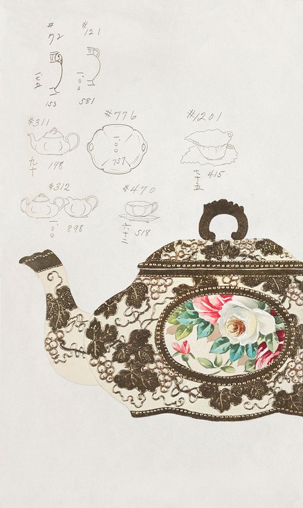 Design for a Noritake Teapot II