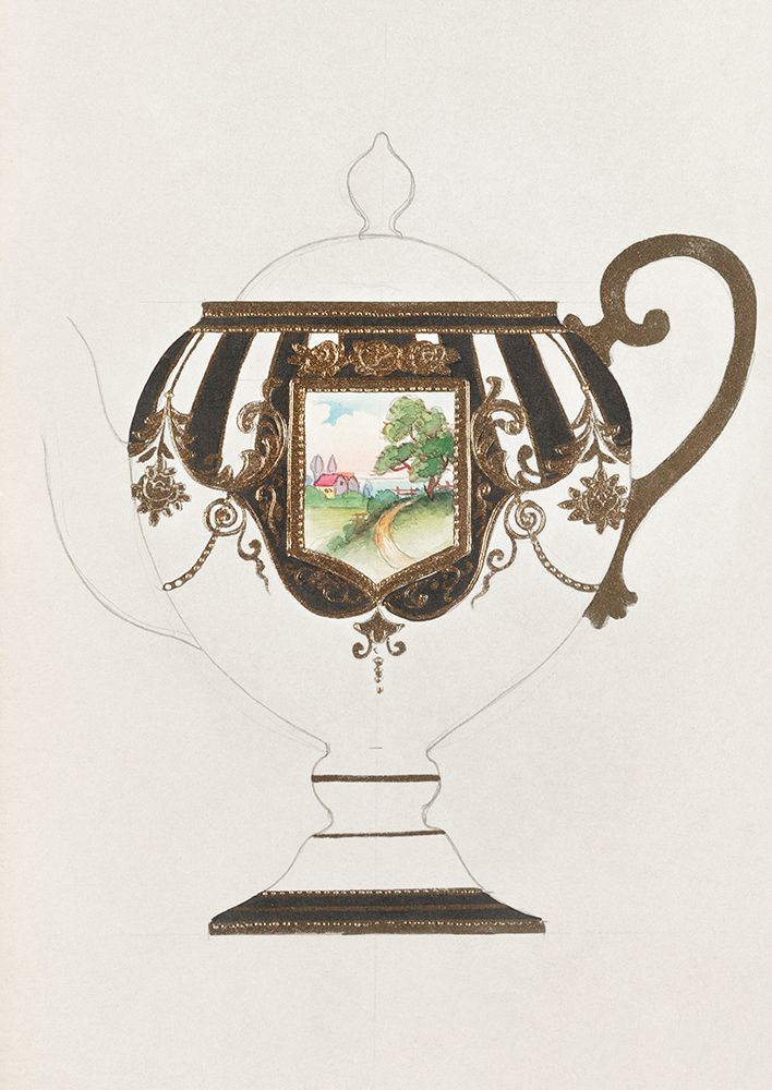 Design for a Noritake Teapot III