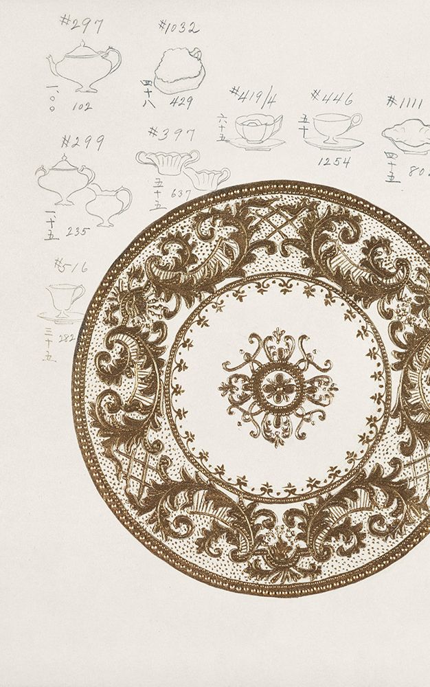 Design for a Noritake Plate XIII
