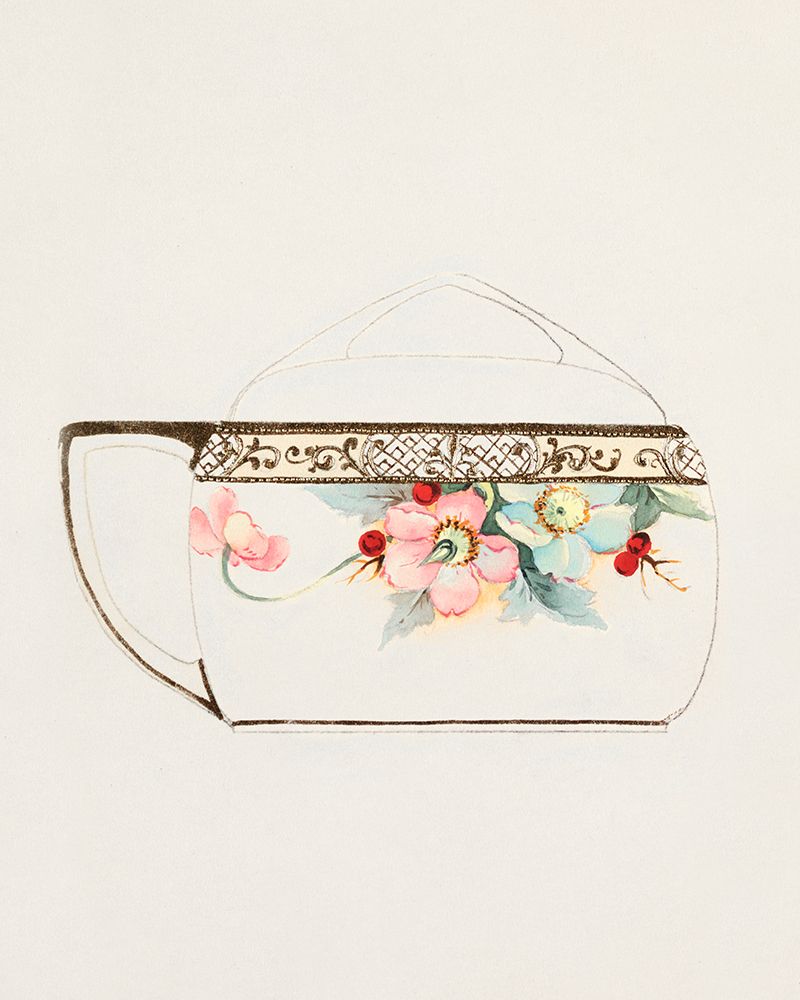 Design for a Noritake Teacup II