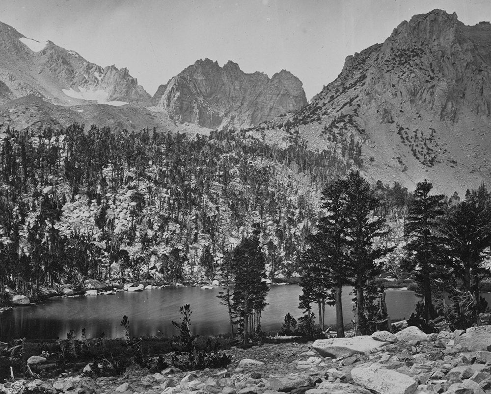 Alpine Lake-in the Sierra Nevada-California