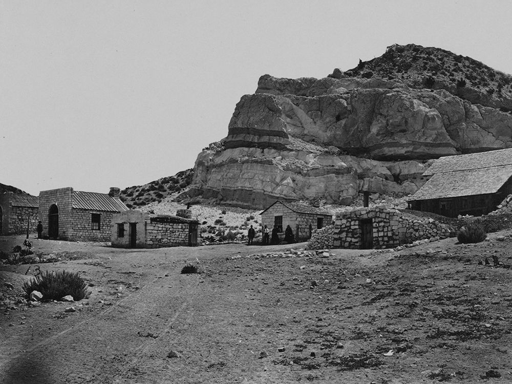 Water rhyolites-near Logan Springs-Nevada