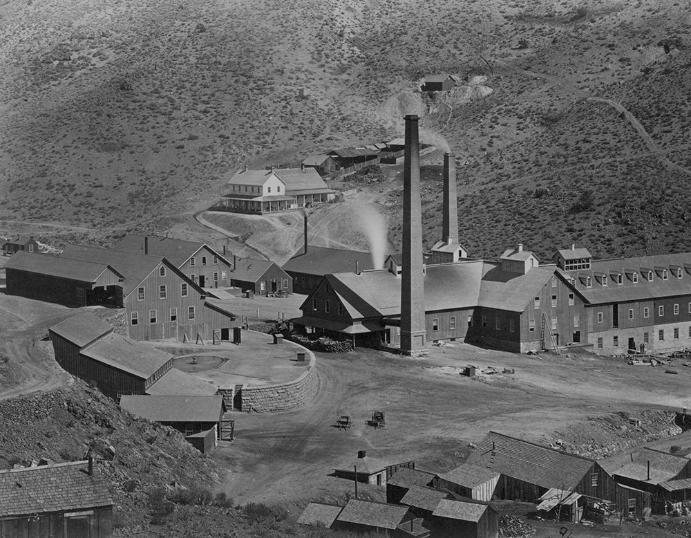 Gould and Curry Mill-Virginia City-Nevada