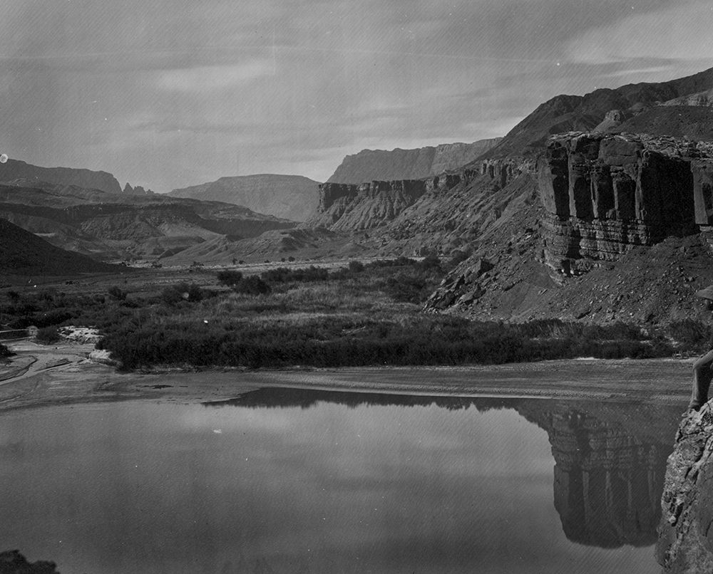 Colorado River and mouth of Paria Creek-Utah
