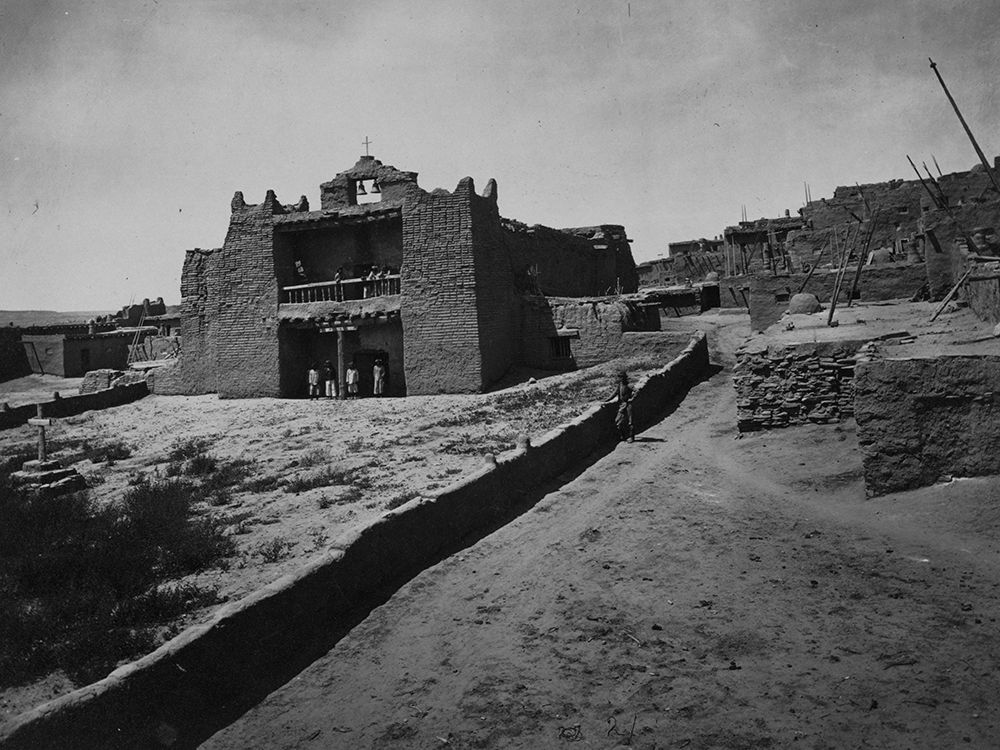 Old Mission Church-Zuni Pueblo-New Mexico