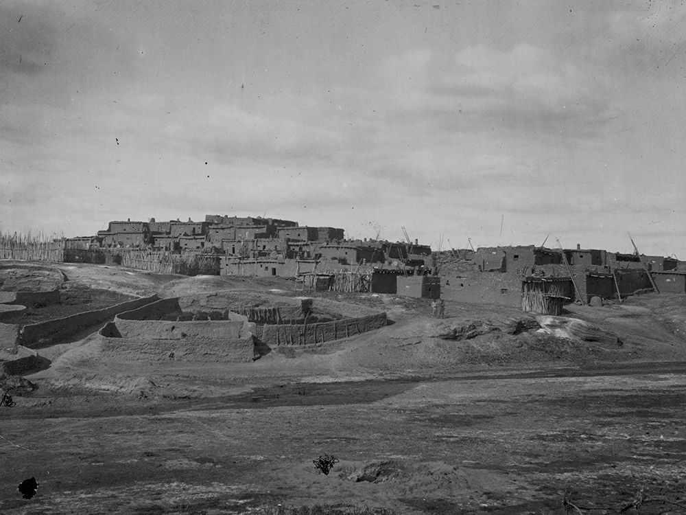 Indian pueblo-Zuni-New Mexico