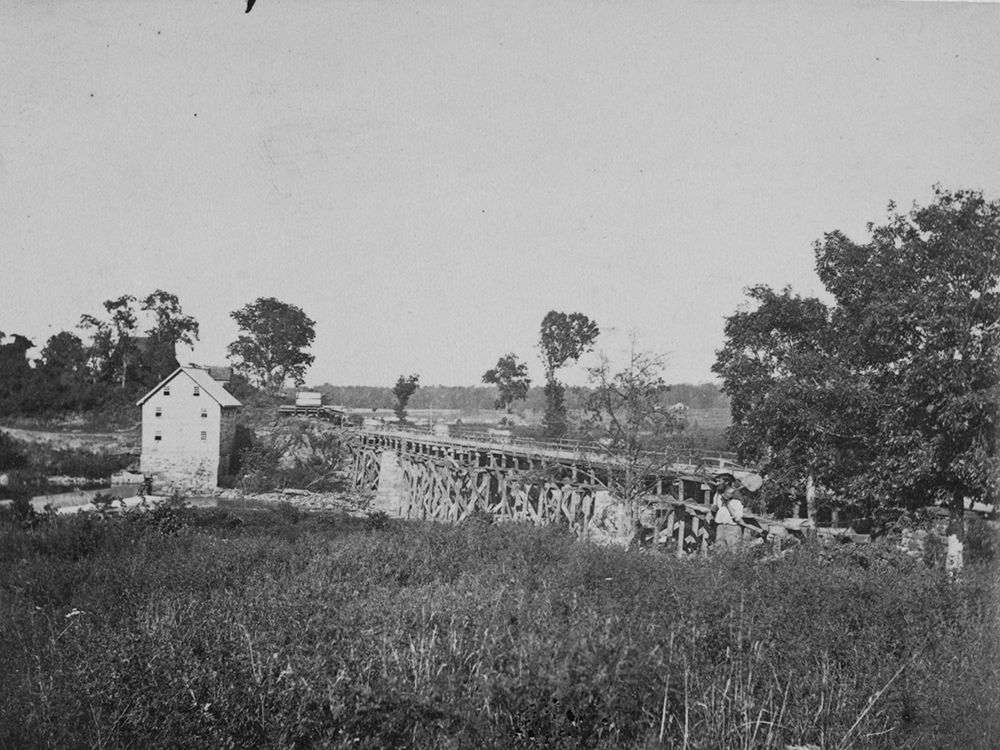 Bridge across the Rappahannock-north view