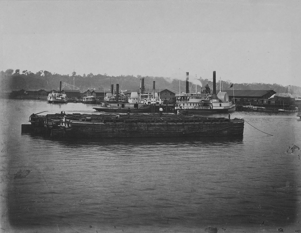 Evacuation of Aquia Creek