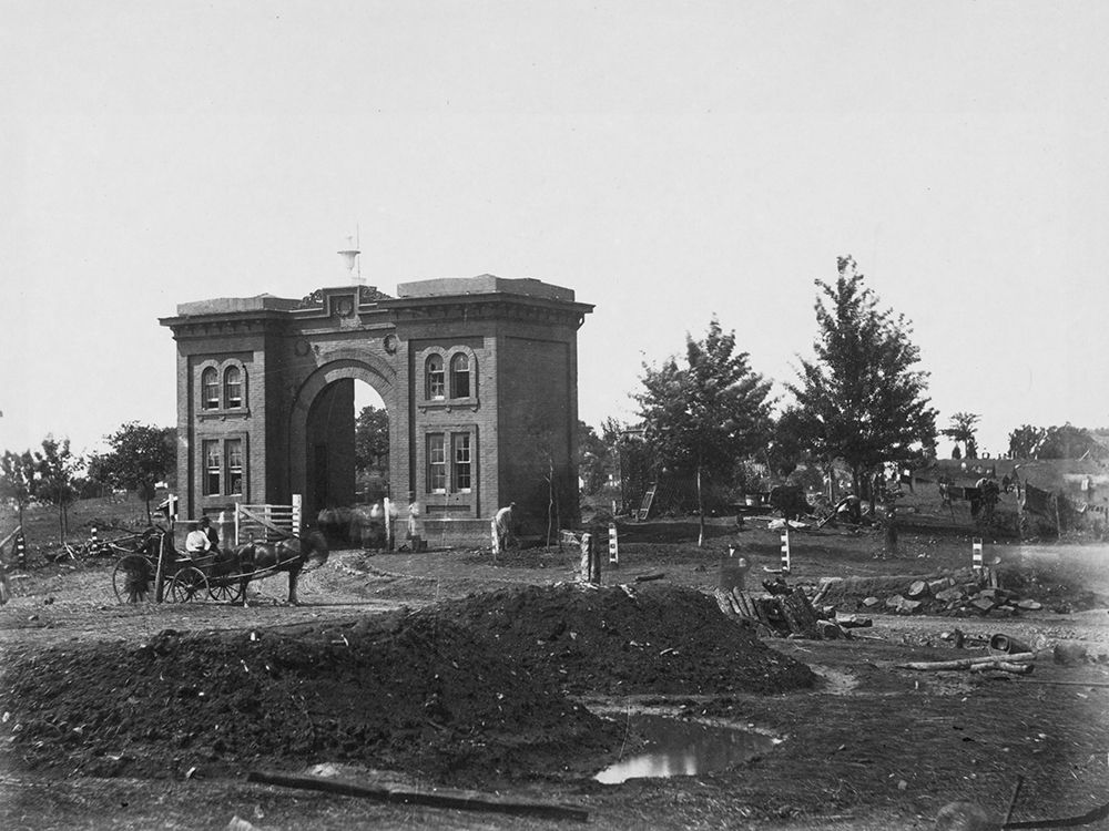 Gateway of Cemetery-Gettysburg