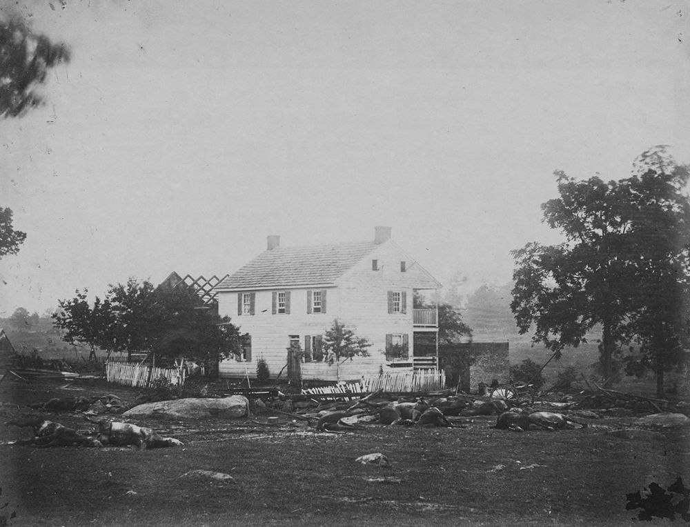 Trossells House-battle-field of Gettysburg