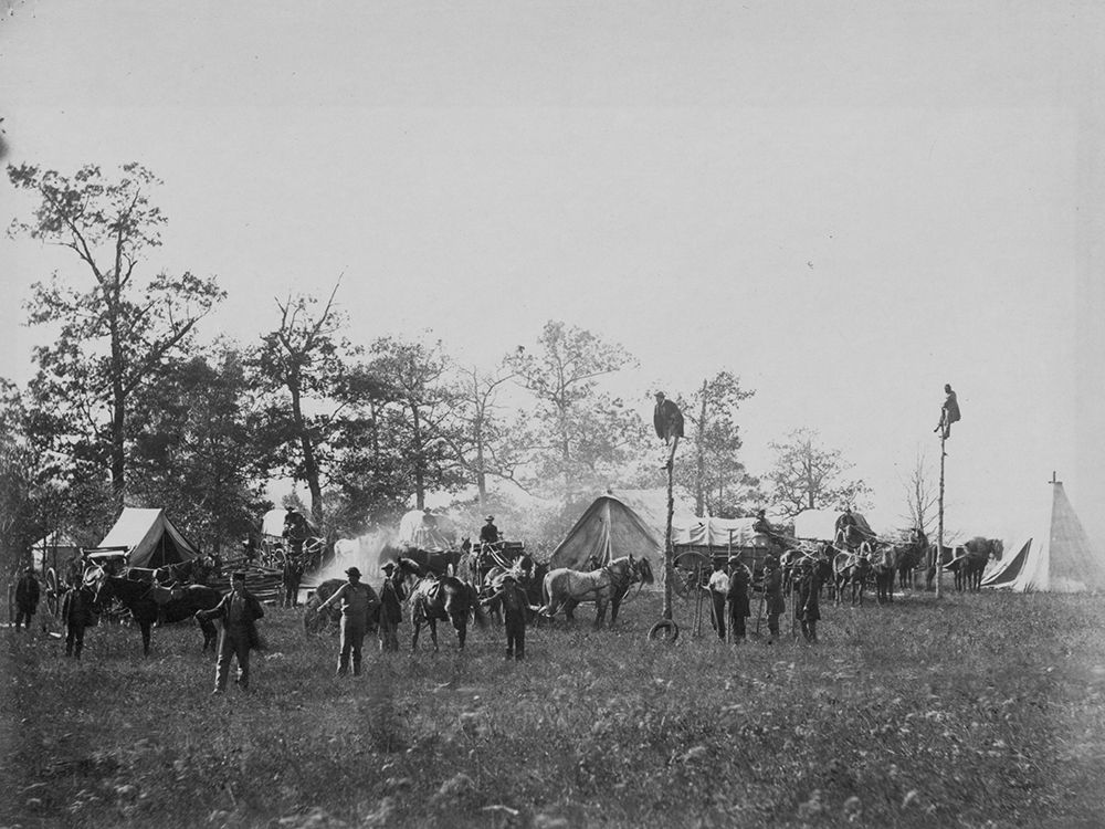 U.S. Military telegraph construction corps