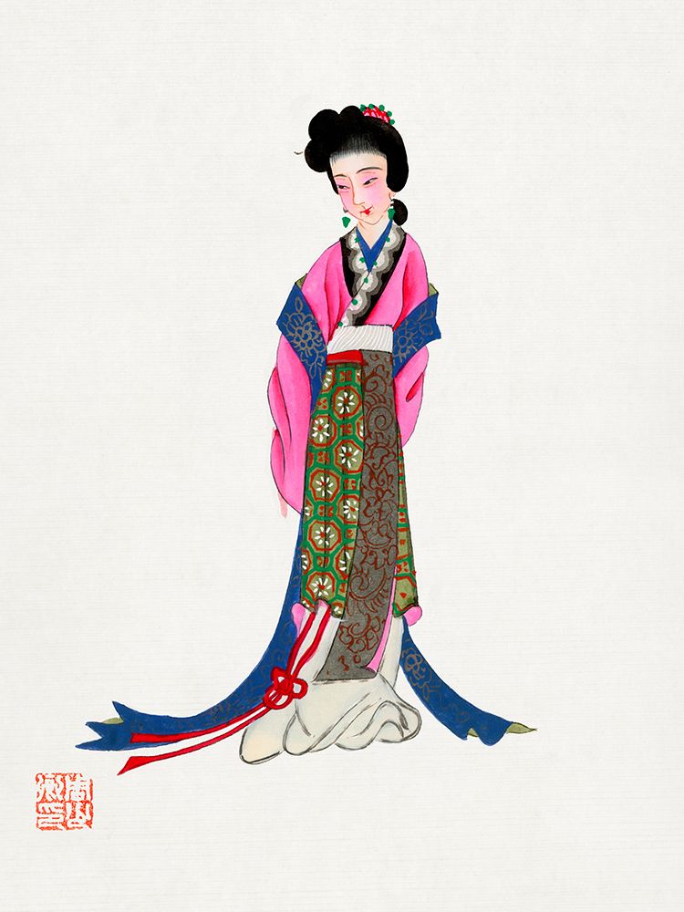 Ancient lady costume