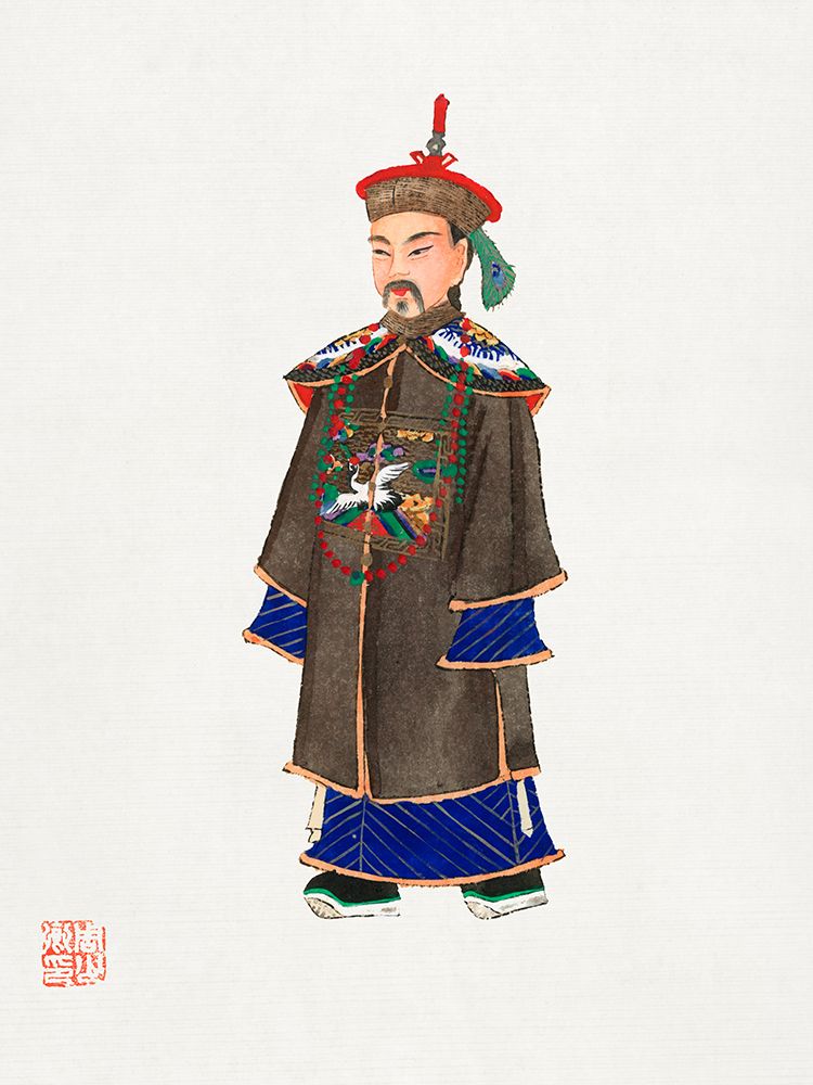 Chinese court robe-mens official clothing