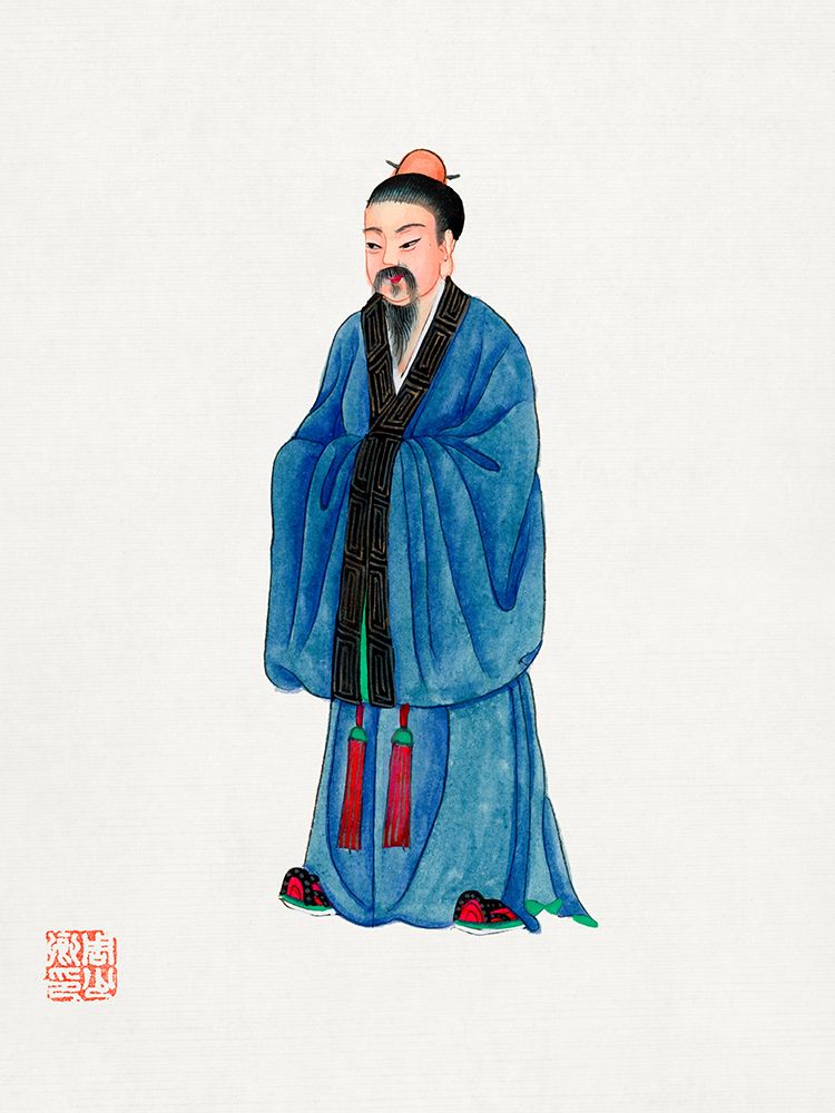 Chinese priest costume