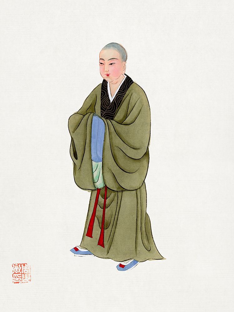 Buddhist monk costume