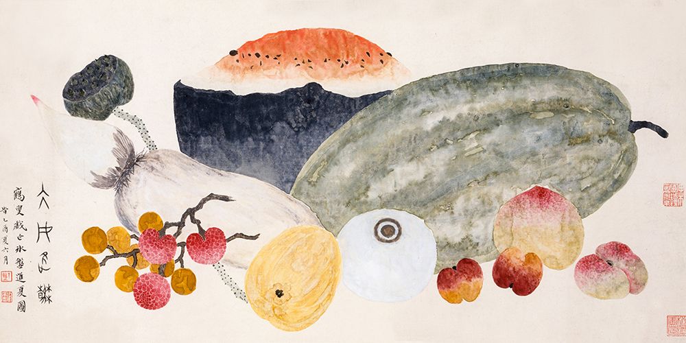 Dish of Iced Summer Fruit
