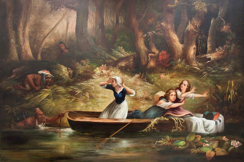 Capture of the Calloway Girls and Jemima Boone