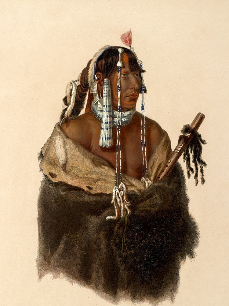 Mandeh-Pahchu A young Mandan indian