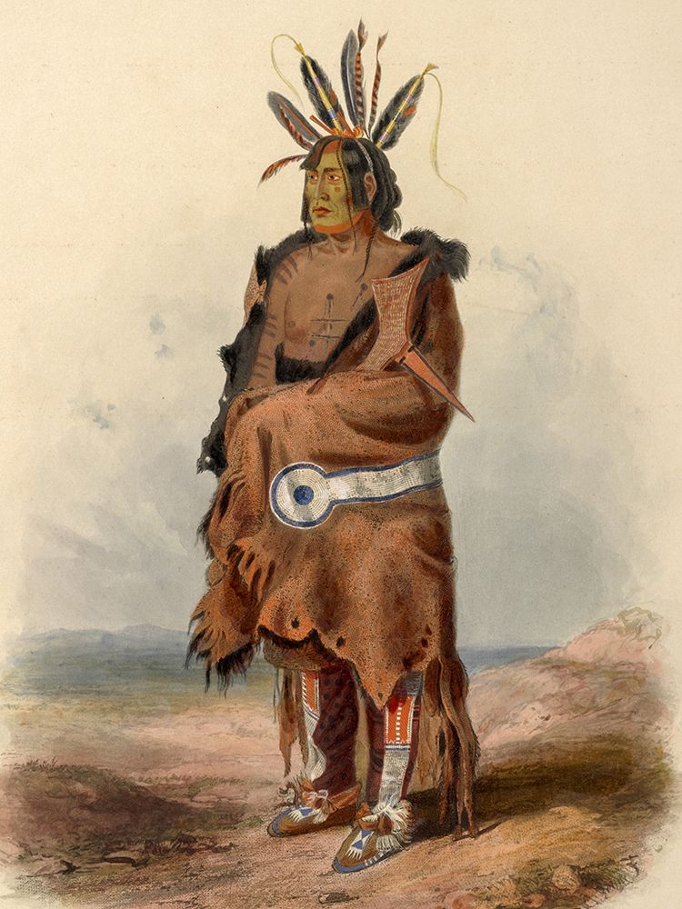 An Arrikara Indian Warrior