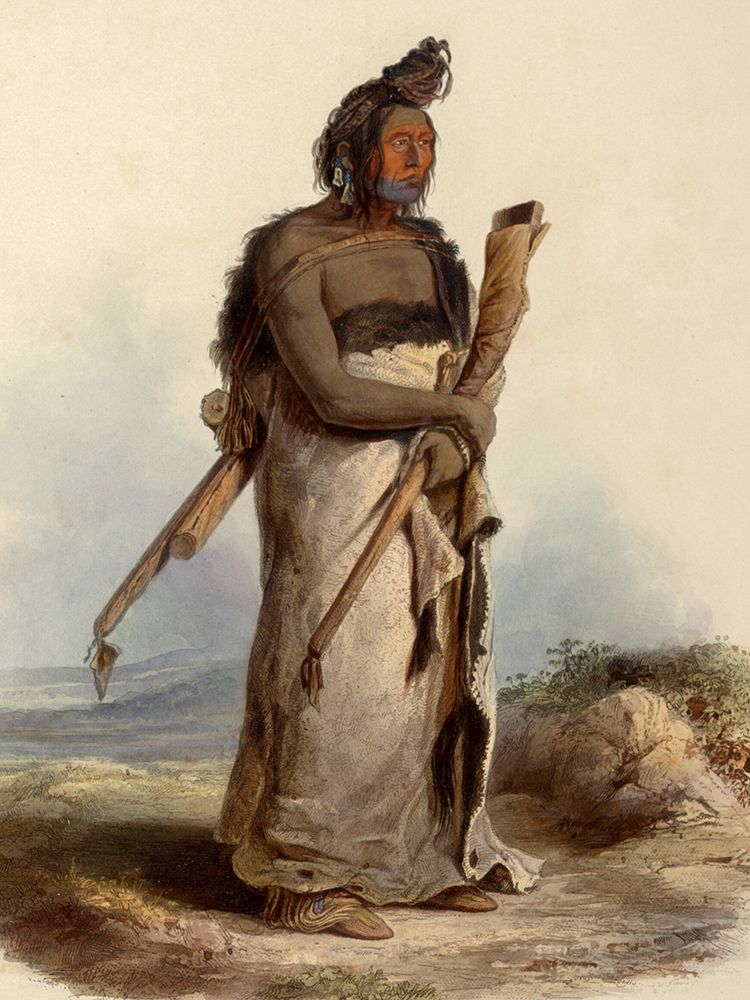 Mexkemahuastan Chief of the Bigbellies of the prarie